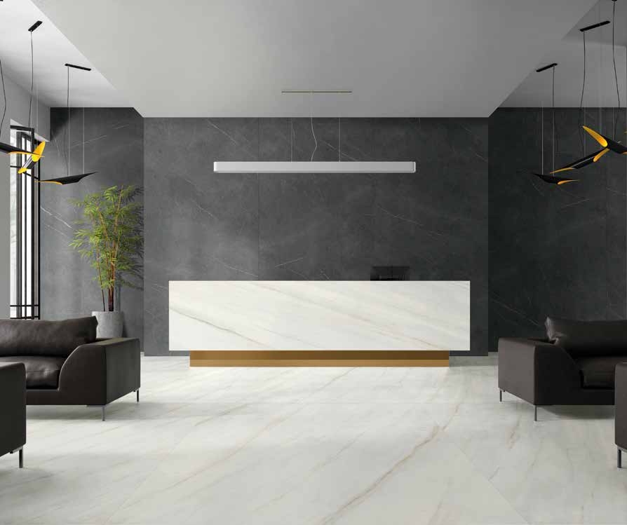 Porcelanato Pietra Grigia B ADX Mate Rectificado 160x320 cm