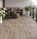 Porcelanato Oakland Dark Grey Mate Rectificado 19x120 cm