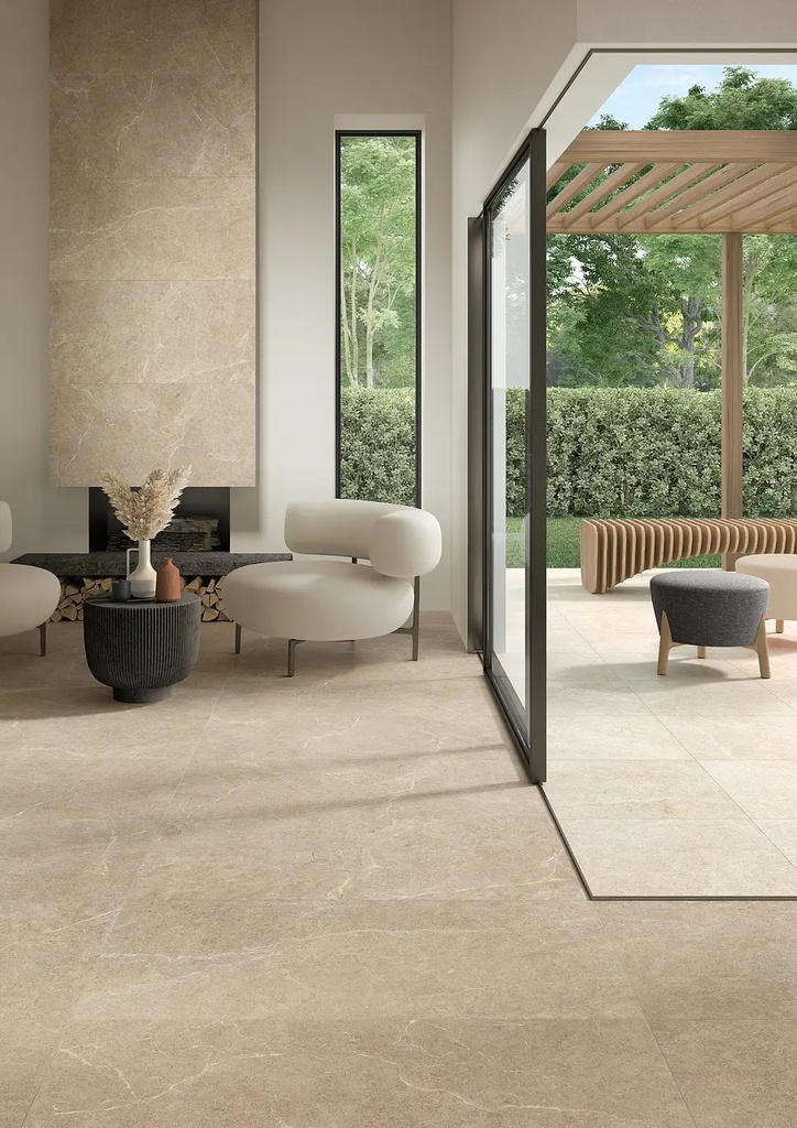 Porcelanato Holystone Beige Antideslizante 30,8x61,5 cm