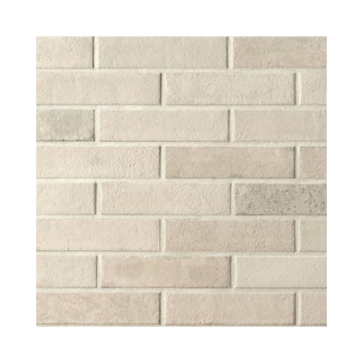 Porcelanato Bricklane White Mate 7,5x30 cm