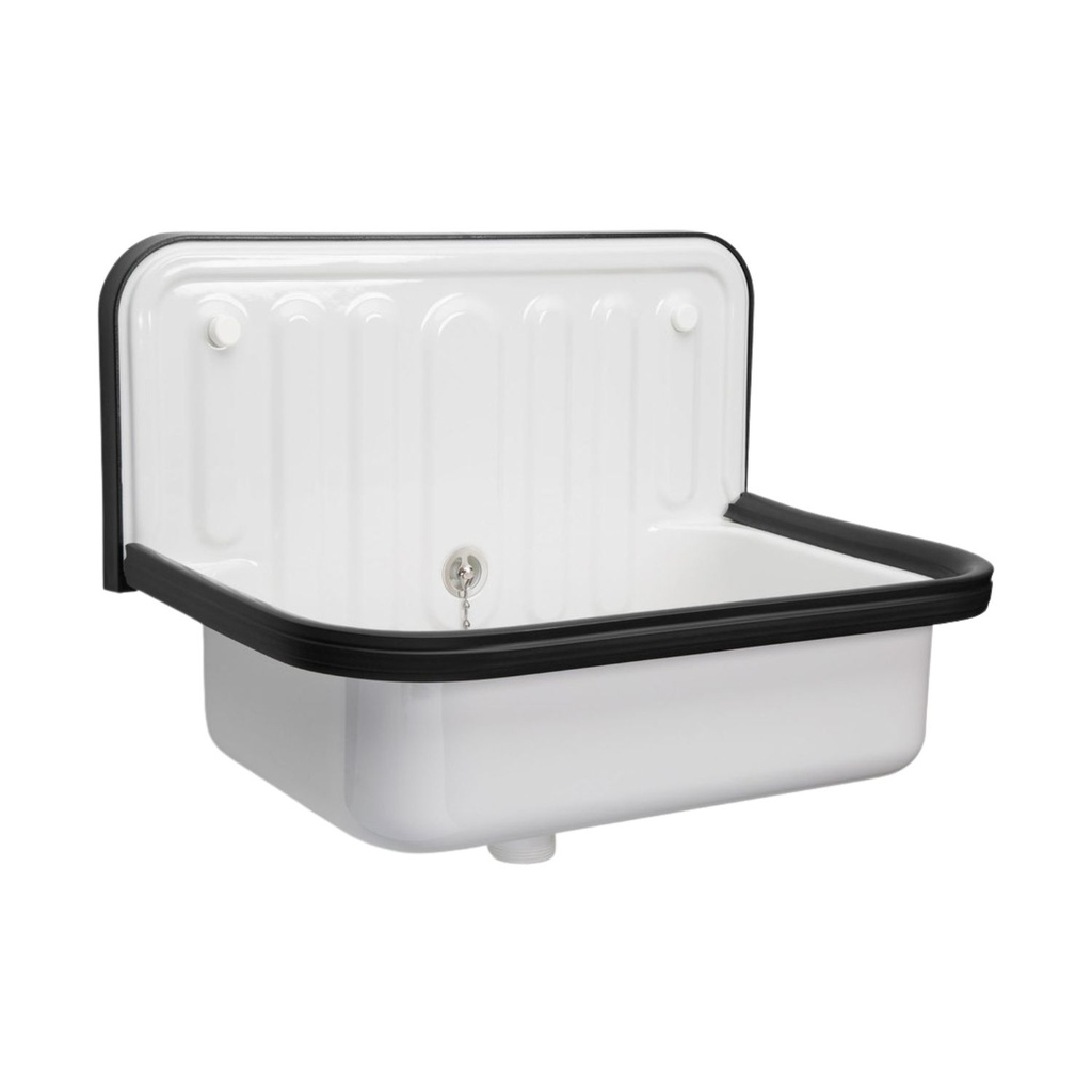 Lavamanos-Fregadero Suspendido Bucket Rectangular 51x36 cm Blanco