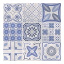 Ceramica Pachtwork Blue Mate 20x20 cm