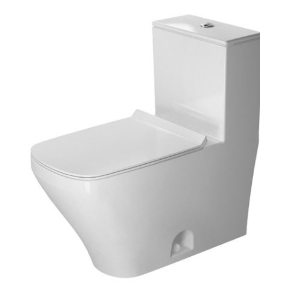 Wc One Piece Alargado Descarga a Piso DuraStyle Dual Flush, Sin Tapa