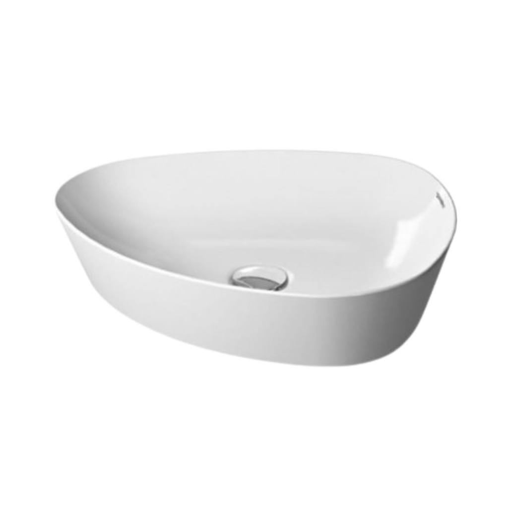 Lavamanos De Sobreponer Cape Cod Trioval 50x49.5 cm Blanco