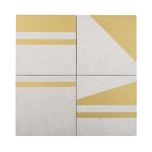 Porcelanato Kokomo Crema Oro Mate 20x20 cm