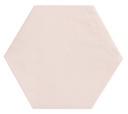 Porcelanato Bella Rosa Hexagonal Mate 18x20,5 cm