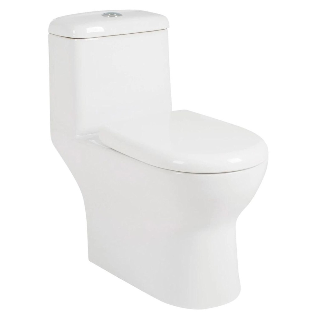 Wc One Piece Descarga a Piso Sevilla Dual Flush Tapa Soft Close