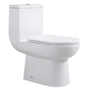 Wc One Piece Descarga Dual Neuss Dual Flush Tapa Soft Close