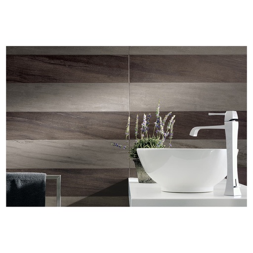 Porcelanato Sequoie Grey Grant Mate Rectificado 45x90 cm