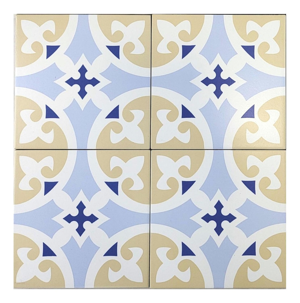 Ceramica Amalfi Decor Pachwork Vr47 Mate 20x20 Cm