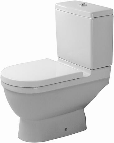 WC Pie Starck 3 Blanco Brillante Descarga Piso Soft close