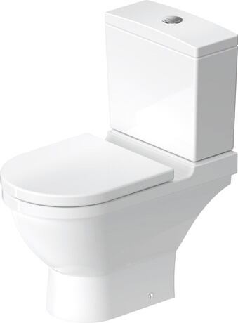 WC Pie Starck 3 Blanco Brillante con Descarga Muro tapa Soft close