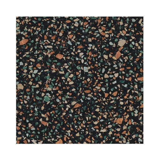 [0005893] Porcelanato Play Dots Multi Black Mate 20x20 Cm