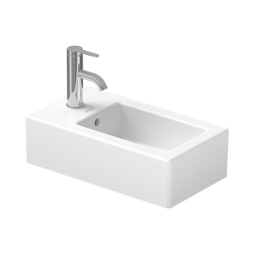 [0702250000] Lavamanos Suspendido Vero Rectangular 45x25 cm Blanco