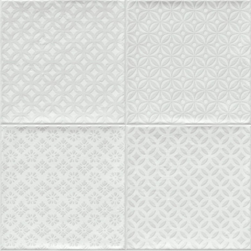 [3GC7] Ceramica Bugis Blanco Brillante 20x20 cm