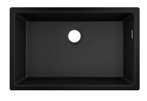 [43432170] Lavaplatos Bajo Cubierta Rectangular 66x40 cm Negro