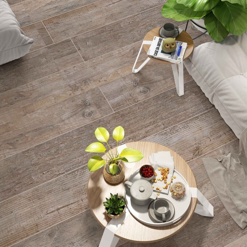 [6105001] Gres Porcelanico Larch Mate Rectificado 20x120 cm