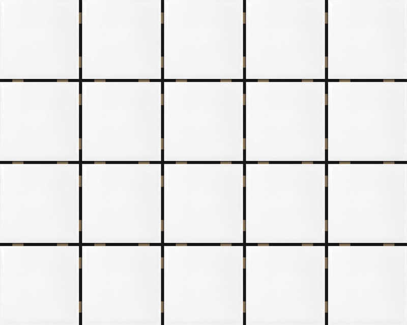 [8028453] Malla Cerámica Galera Branco Mesh Brillante 7,5x7,5 cm