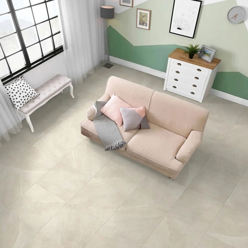 [C6080A] Porcelanato Limestone Sand Mate 60x60 Cm