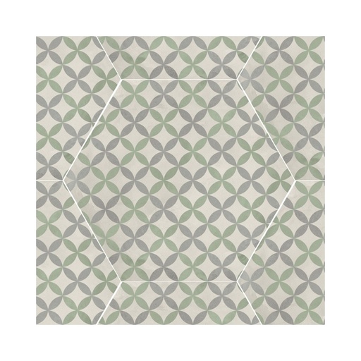 [I418] Porcelanato Terra Art Astro Menta Mate 25x21,6 cm