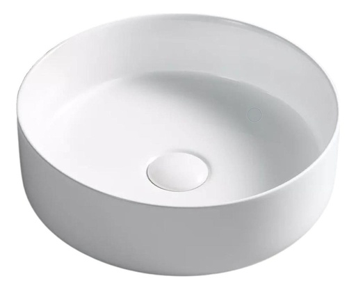 [LX-7130] Lavamanos De Sobreponer Colors Circular 35,5x35,5 Cm Blanco