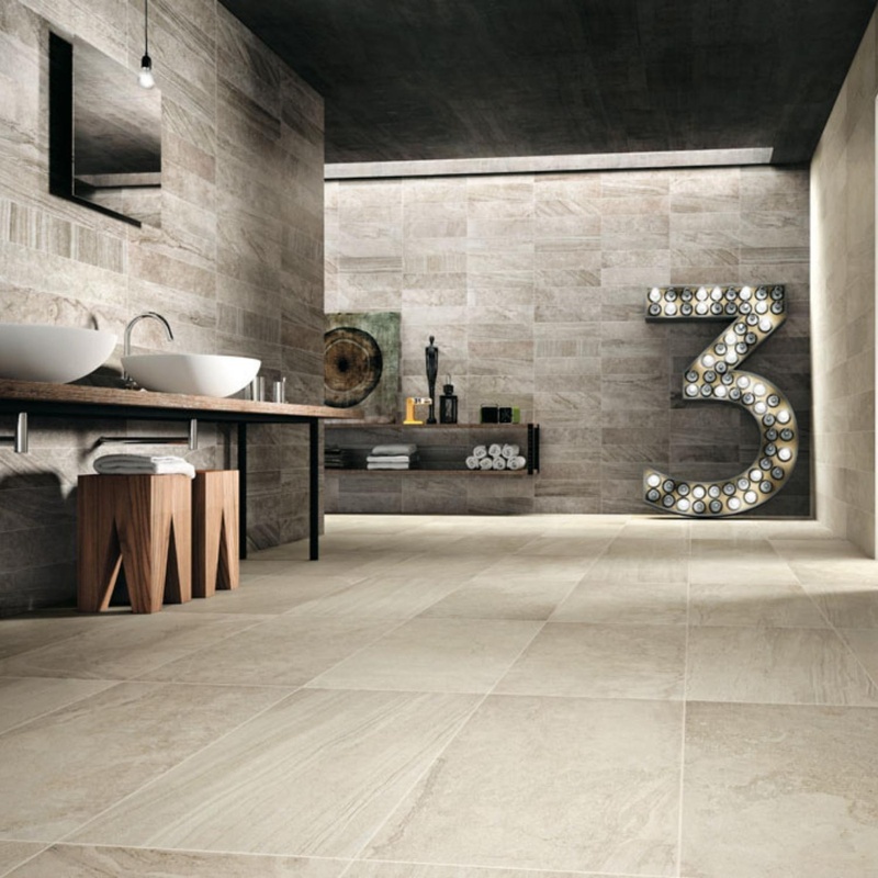 [OO01NAT4590] Porcelanato Triboo 0001 Shell Mate Rectificado 45x90 cm