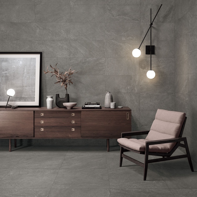 [PIETOANTI60X60] Porcelanato Pietra Tobacco Antideslizante Rectificado 60x60 cm