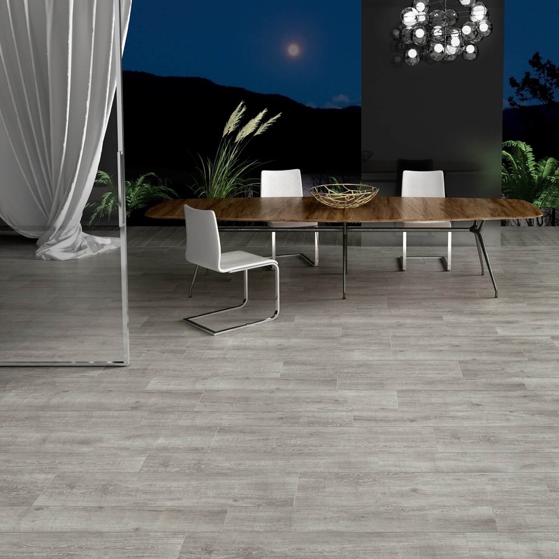 [R21DE.GR] Porcelanato Decapé Grigio Mate Rectificado 20,2x122,2 cm