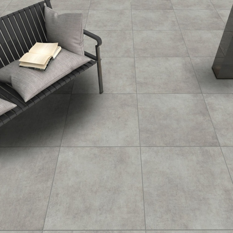 [R61BEGR] Porcelanato Beton Gris Mate Rectificado 61x61 cm