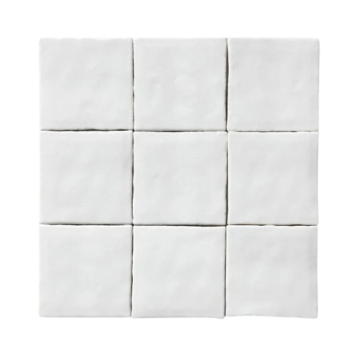 [STOWBIANCO10X10] Porcelanato Stow Bianco Brillante 10x10 cm
